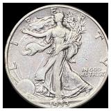 1933-S Walking Liberty Half Dollar CLOSELY UNCIRCU