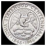 1946 Iowa Centennial Half Dollar GEM BU