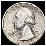 1937-D Washington Quarter NEARLY UNCIRCULATED