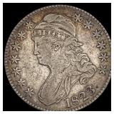 1823 Capped Bust Half Dollar LIGHTLY CIRCULATED