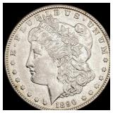 1890-CC Morgan Dollar CHOICE AU