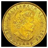 2021 Canada 1/2 oz Gold Maple Leaf UNCIRCULATED