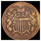 1868 Two-Cent Piece LIGHTLY CIRCULATED