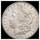 1901-S Morgan Silver Dollar CLOSELY UNCIRCULATED