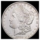 1878 Morgan Dollar CLOSELY UNCIRCULATED