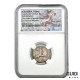 Calabria, Taras 3rd Century BC Silver Didrachm NGC