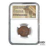 West Roman Valentinian II, AD 375-392 AE2 NGC