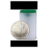 [20] 1995 American Silver Eagle Roll GEM BU