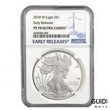 2018-W Silver Eagle NGC PF70 Ultra Cameo