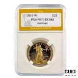 1995-W $25 1/2OZ Gold Eagle PGA PR70 DCAM