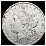 1891-O Morgan Silver Dollar CLOSELY UNCIRCULATED