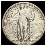 1917-S Standing Liberty Quarter CLOSELY UNCIRCULAT