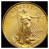 1996 $5 American Gold Eagle SUPERB GEM BU