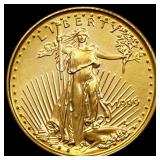 1996 $5 American Gold Eagle SUPERB GEM BU