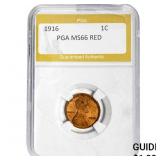 1916 1C PGA MS66 RED