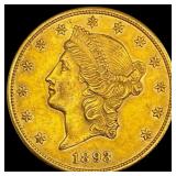 1893-S Liberty Head Double Eagle UNCIRCULATED