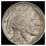 1936 Buffalo Nickel CHOICE BU