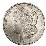 1878 Rev 79 Morgan Silver Dollar AU+