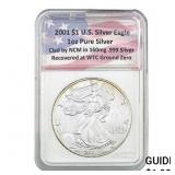 2001 $1 Silver Eagle WTC Ground Zero
