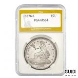 1876-S Trade Dollar PGA MS64