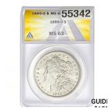 1885-O Morgan Dollar ANACS MS63