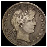 1895 Barber Half Dollar LIGHTLY CIRCULATED