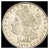 1878 Morgan Silver Dollar CLOSELY UNCIRCULATED
