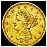 1878-S Liberty Head Quarter Eagle UNCIRCULATED