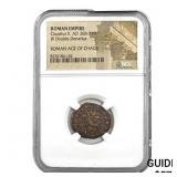Roman Claudius II, AD 268-270 BI Double-Denaius