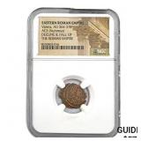 East Roman Valens, AD 364-378 AE3 Nummus NGC