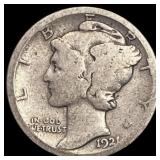 1921 Mercury Dime NICELY CIRCULATED
