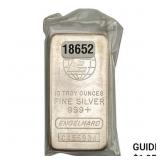 Ca. 1970 10oz Engelhard Silver Bar