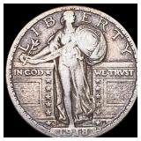 1918-S Standing Liberty Quarter LIGHTLY CIRCULATED