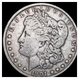 1901 Morgan Silver Dollar LIGHTLY CIRCULATED