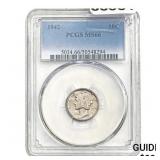 1942 10C Mercury Dime PCGS MS66