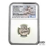 Calabria, Taras 3rd Century BC Silver Didrachm NGC