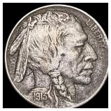 1913-D Buffalo Nickel CHOICE AU