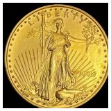 1996 $10 American Gold Eagle 1/4 oz SUPERB GEM BU