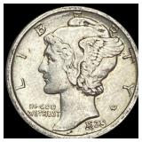 1928 Mercury Dime CHOICE AU
