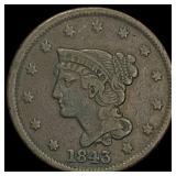 1843 Liberty Head Large Cent LIGHTLY CIRCULATED
