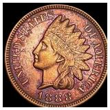 1888 Indian Head Cent CHOICE AU