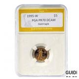 1995-W $5 Gold Eagle PGA PR70 DCAM