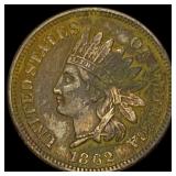 1862 Indian Head Cent CHOICE AU