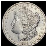 1884-S Morgan Silver Dollar CLOSELY UNCIRCULATED