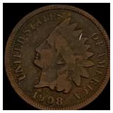 1908-S Indian Head Cent NICELY CIRCULATED