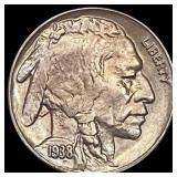 1938-D Buffalo Nickel GEM BU