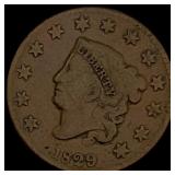 1829 Classic Head Large Cent NICELY CIRCULATED