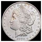 1878 Morgan Silver Dollar CLOSELY UNCIRCULATED