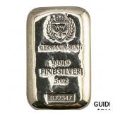 ND Germania 5oz Cast Silver Bar