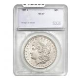 1881-S Morgan Silver Dollar SEGS MS67